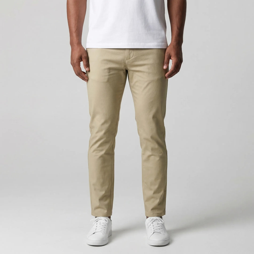 Stravio - Slim Fit Stretch Chino Pants