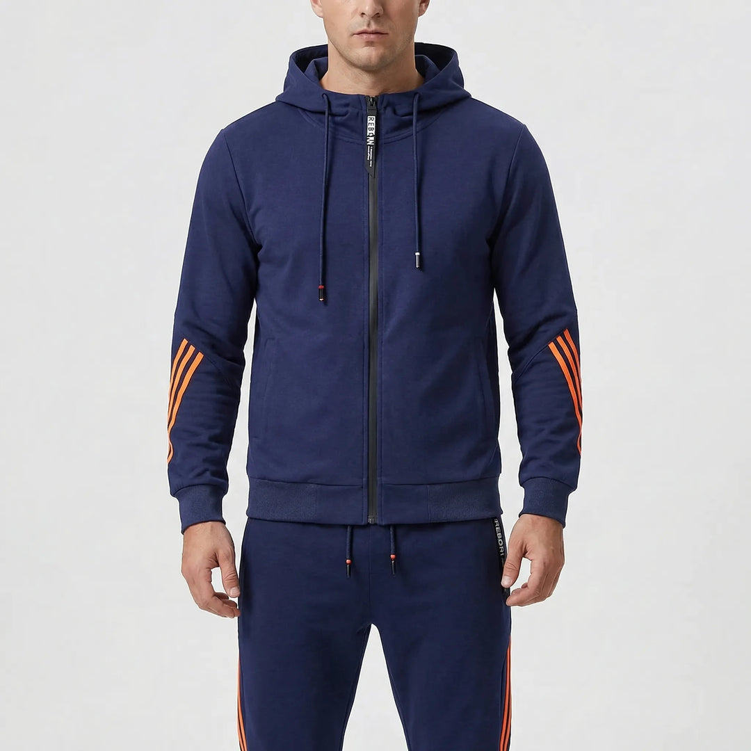 Straxon - Zip-Up Hoodie And Jogger Set