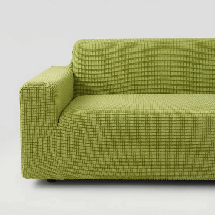 Stretchova - Textured Stretch Sofa Cover With Grip Backing