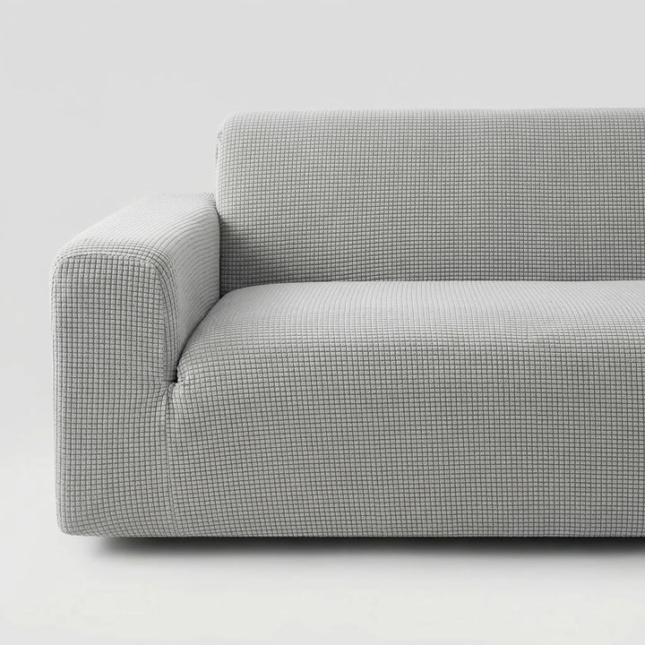 Stretchova - Textured Stretch Sofa Cover With Grip Backing