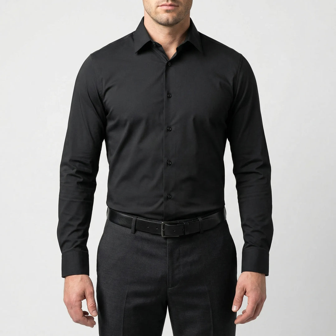Strexivo - 4-Way Stretch Long-Sleeve Dress Shirt