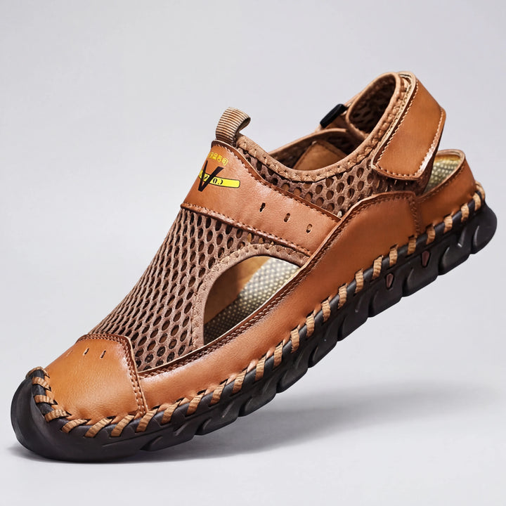 Stridven - Breathable Mesh Closed-Toe Sandal