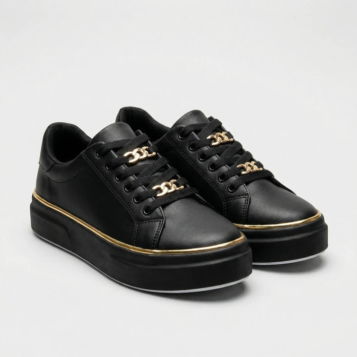 Strively - Lace-Up Platform Sneaker For Women