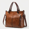 Structured Top-Handle Shoulder Bag