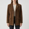 Classic Regular-Fit Suede Jacket