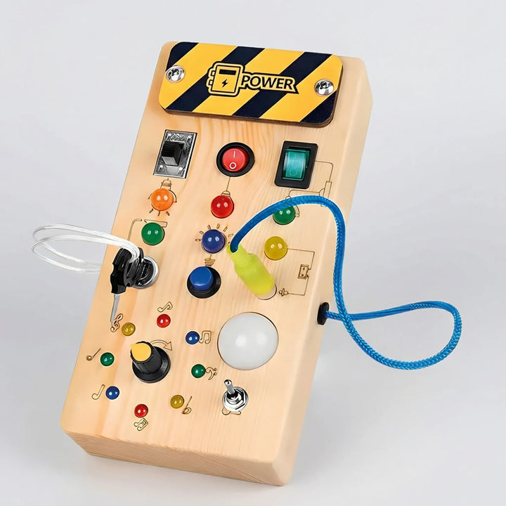 Switchly - Montessori LED Light Switch Activity Board