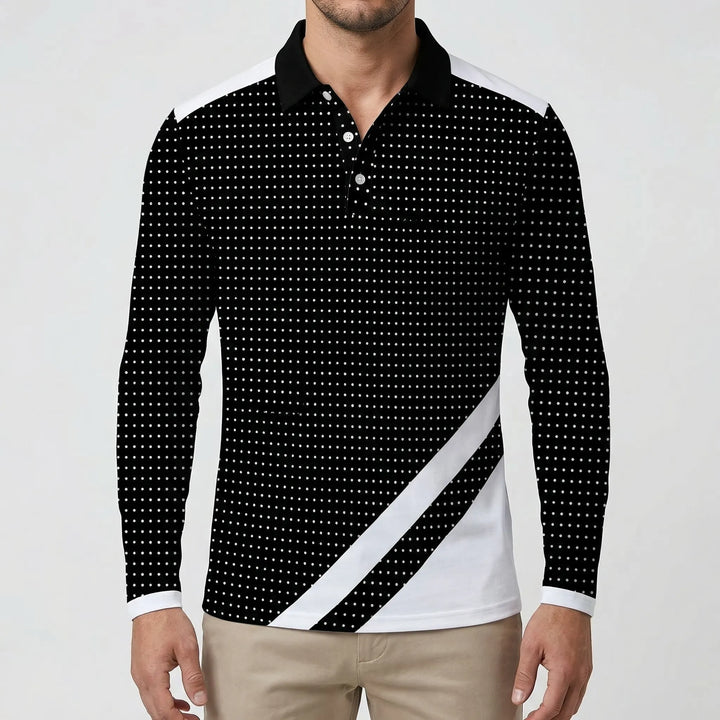 Tarnovex - Plaid Print Pullover Hoodie For Men