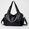 Multi-Pocket Structured Tote Bag
