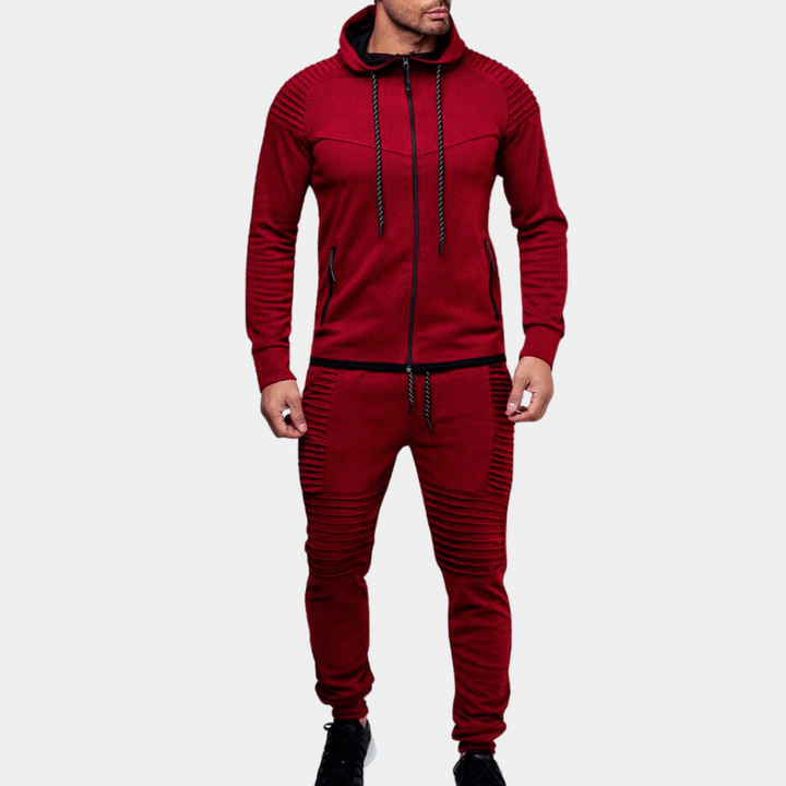 Casual Hooded Tracksuit for Men