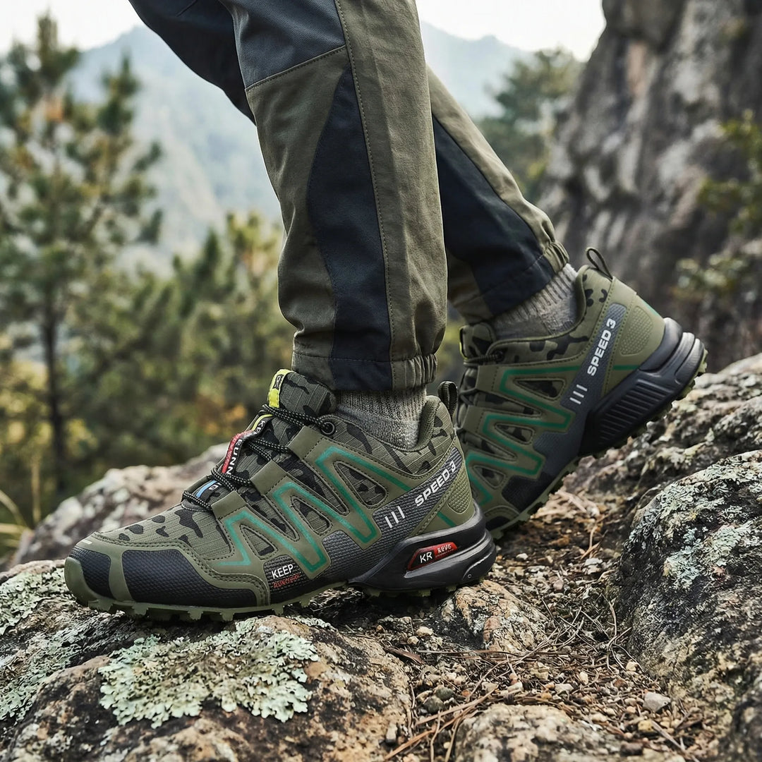 Traxvelox - Waterproof Lace-Up Unisex Hiking Shoe