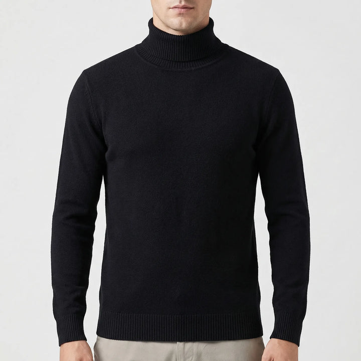 Turtovex - Men's Slim-Fit Turtleneck Sweater