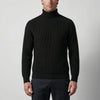 Classic Turtleneck Fine Knit Sweater for Men