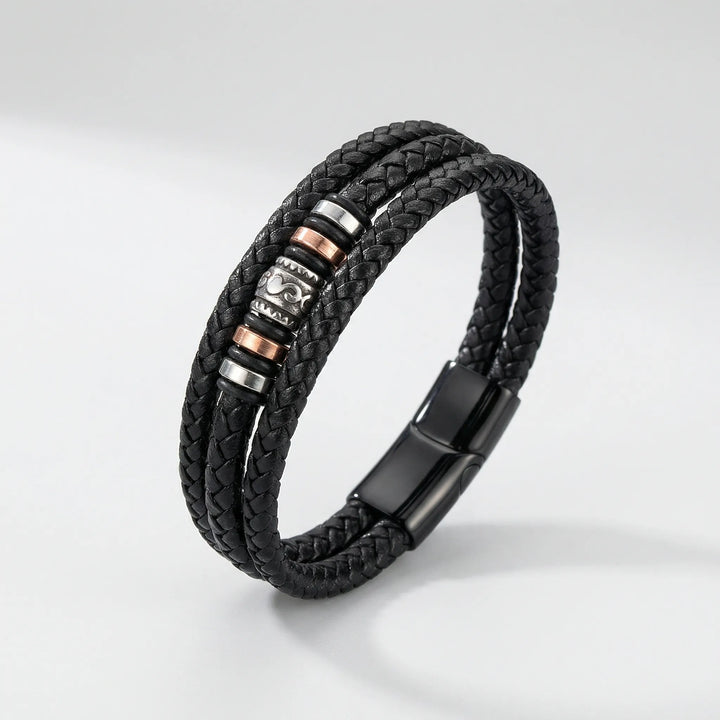 Valore - Multi-Strand Braided Bracelet For Men