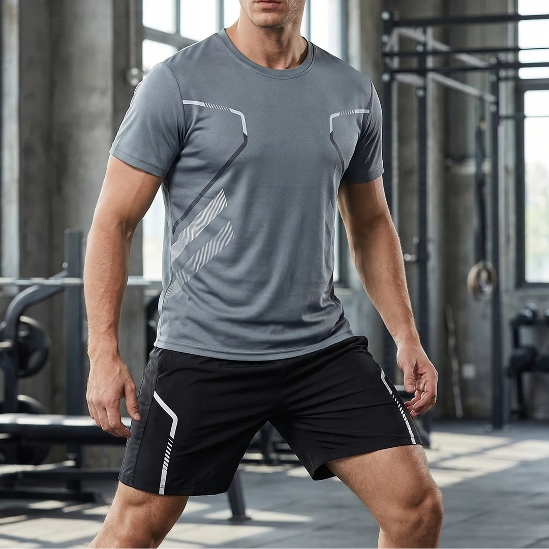 Veltrix - Two-Piece Short Sleeve Athletic Set