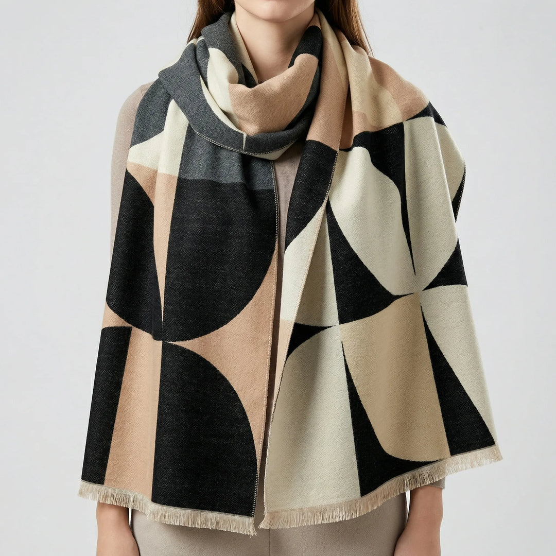 Versawrap - Reversible Oversized Poncho Scarf