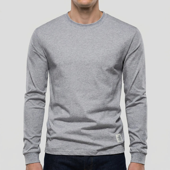 Vestalo - Long-Sleeve Crew Neck Men's Shirt
