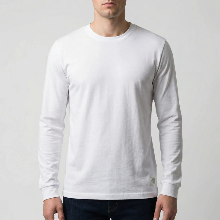 Vestalo - Long-Sleeve Crew Neck Men's Shirt