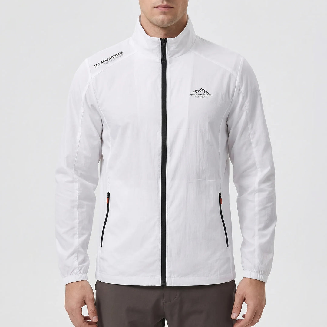 Vexalo - Lightweight Men's Zip-Up Windbreaker