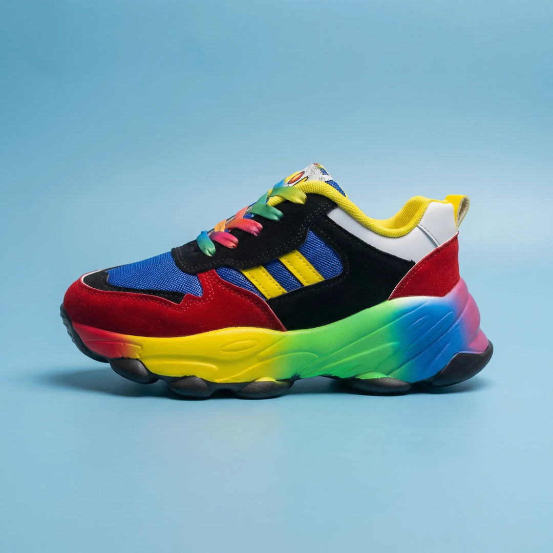 Vividrix - Bold Multicolor Chunky Sneaker