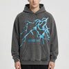 Oversized Graphic Pullover Hoodie