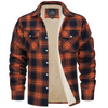 Plaid Winter Jacket for Men