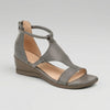 Wedluxe - Open Toe Wedge Heel Sandal for Women