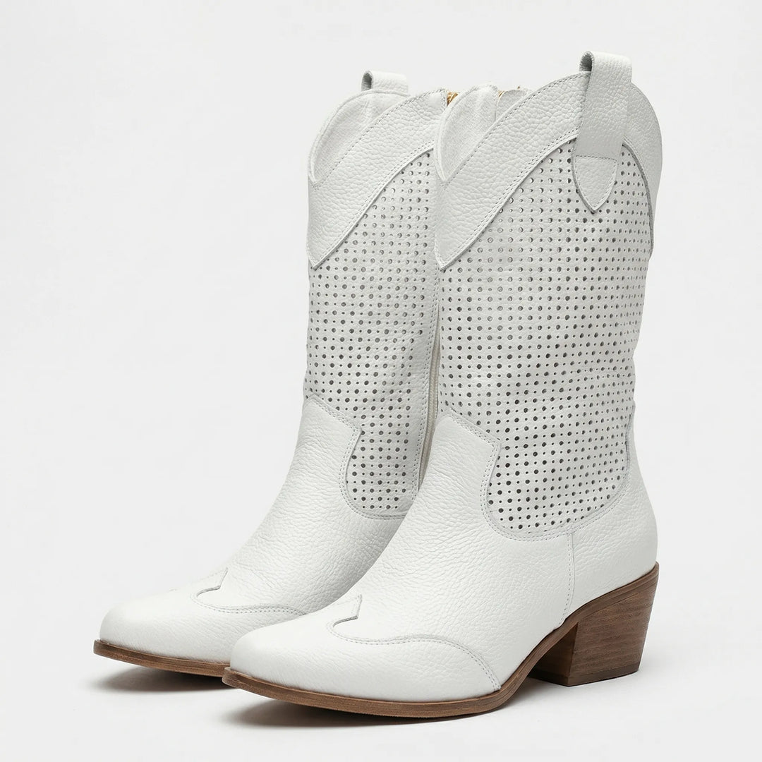 Westora - Mid-Calf Western Cowboy Boot