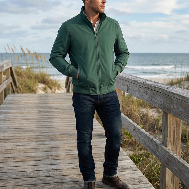 Windrak - Wind-Resistant Zip-Front Men's Jacket