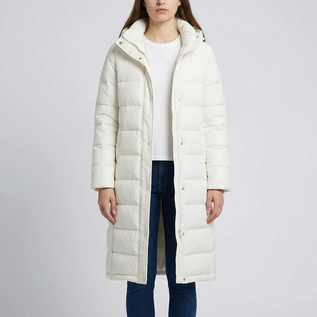Wintrelux - Quilted Hooded Long Winter Jacket