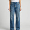 High-Waist Wide-Leg Women's Jeans