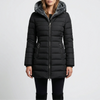 Quilted Hooded Mid-Length Winter Jacket for Women