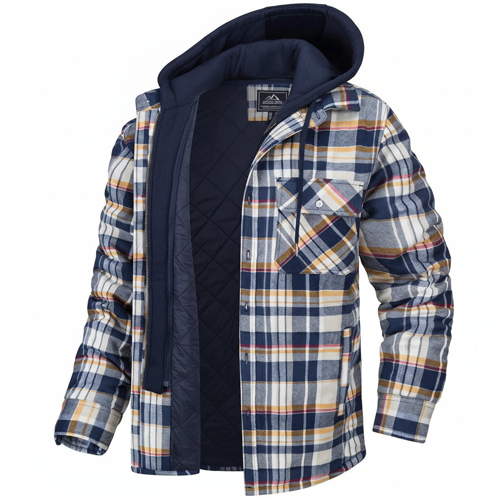 Mid-Season Hooded Jacket for Men