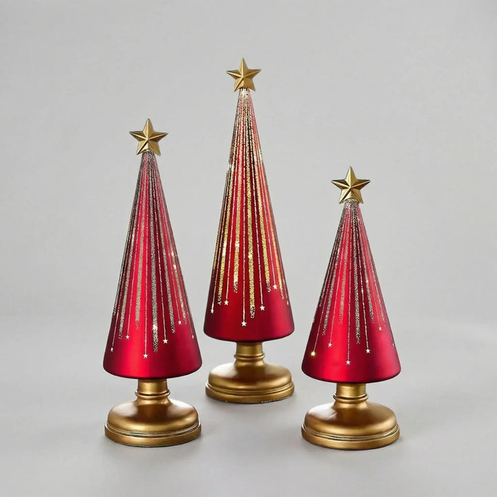 Yuletrix - Light-Up Indoor Christmas Tree Figurine