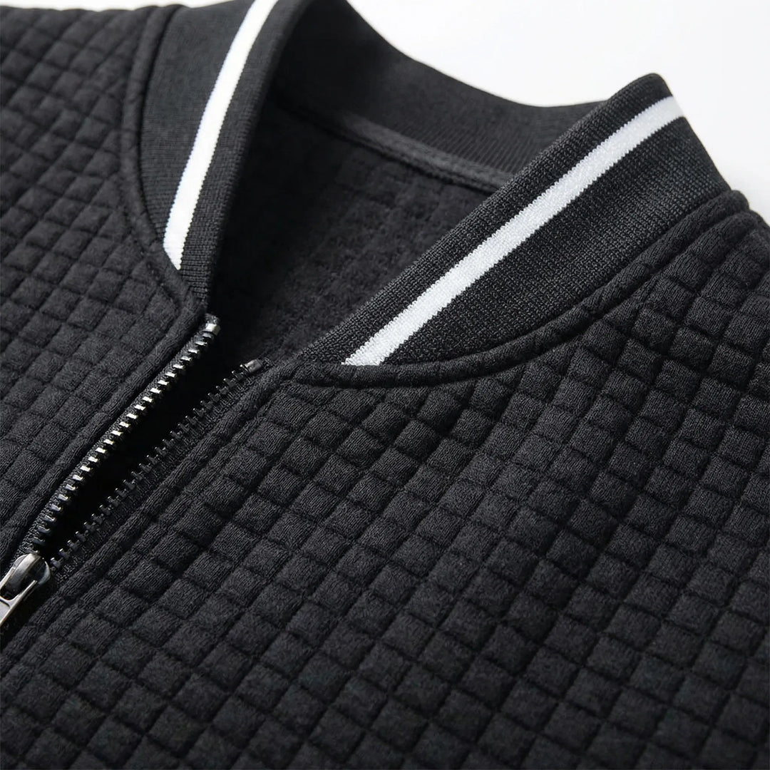 Zenvarn - Half-Zip Quilted Men's Pullover