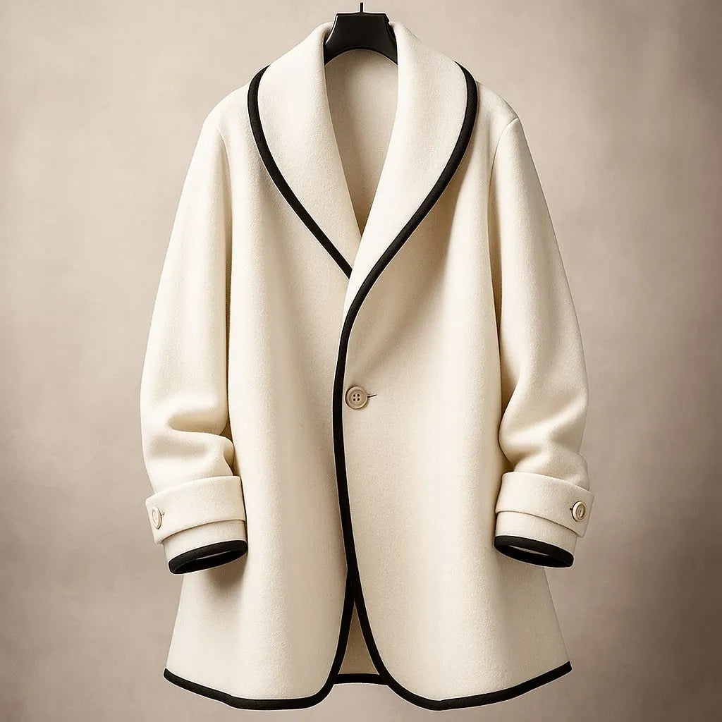 Adelheid Women's Oversized Lapel Swing Winter Coat