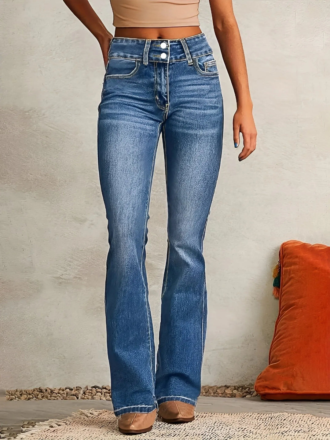Alice Women's High Waist Flared Jeans