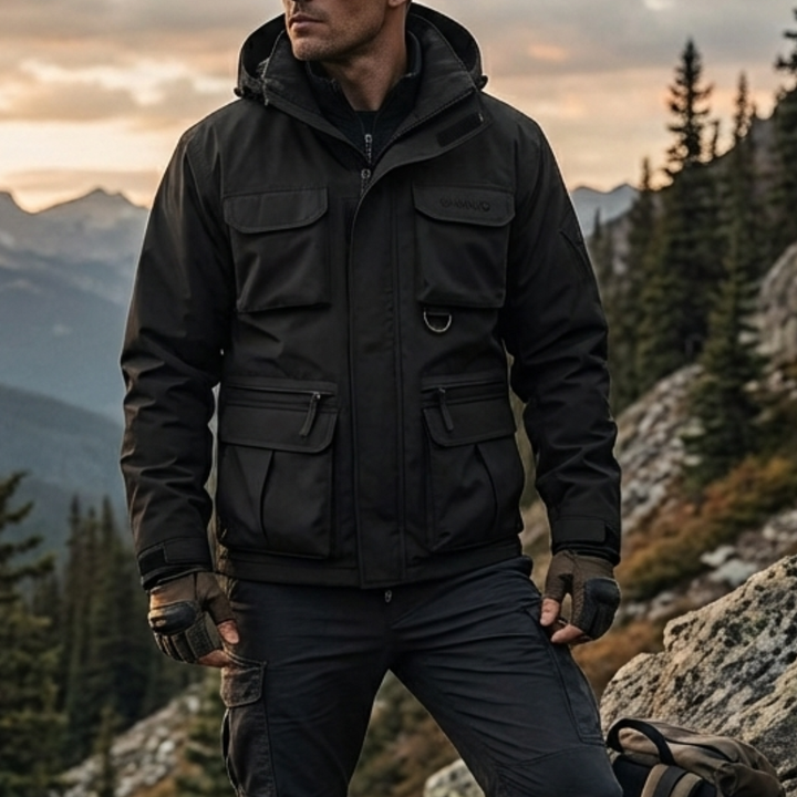Men’s Waterproof Military Style Coat