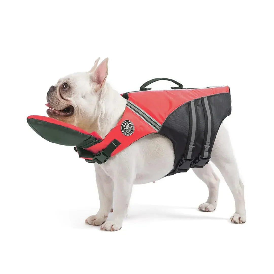 Professional Dog Life Vest with Adjustable Buoyancy Swim Jacket
