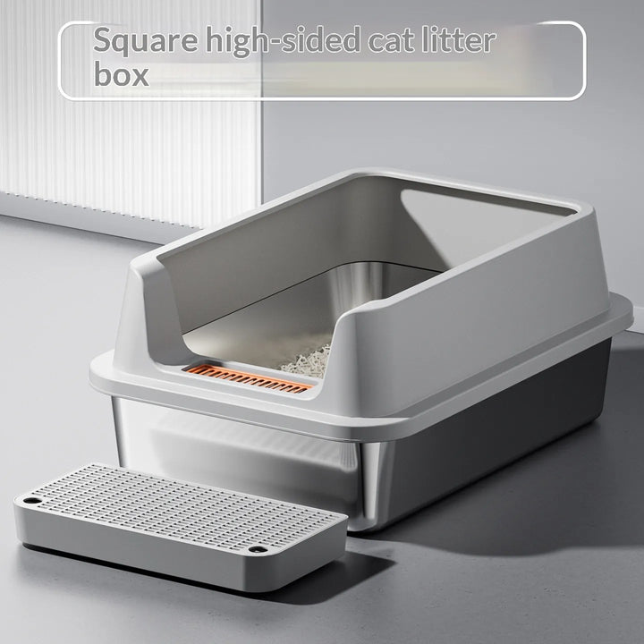 Nest Stainless Steel Cat Litter Box