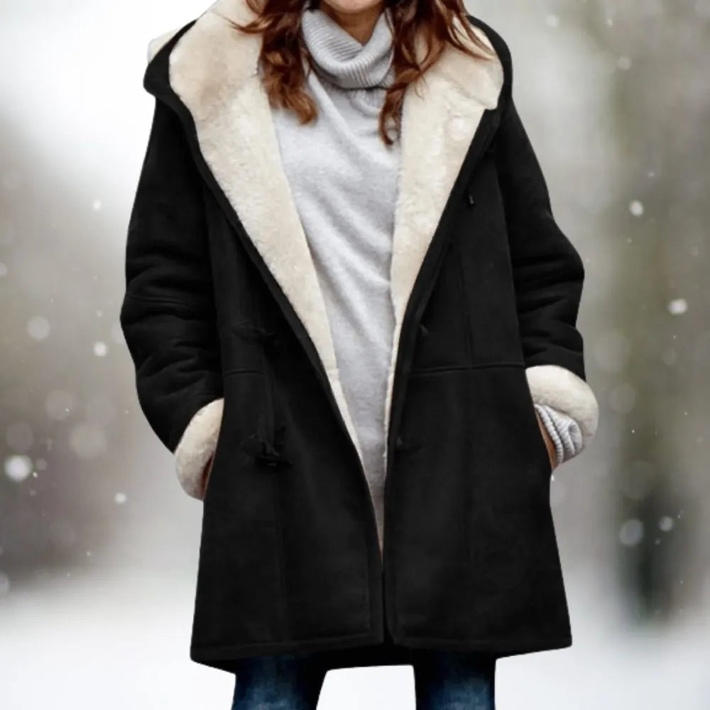 Frederica Women's Long Sherpa Winter Coat