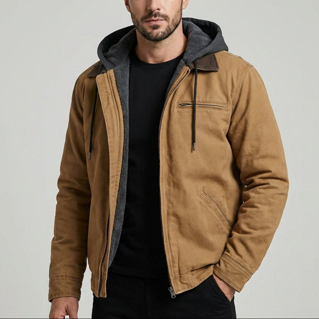 Classic Hooded Jacket for Men