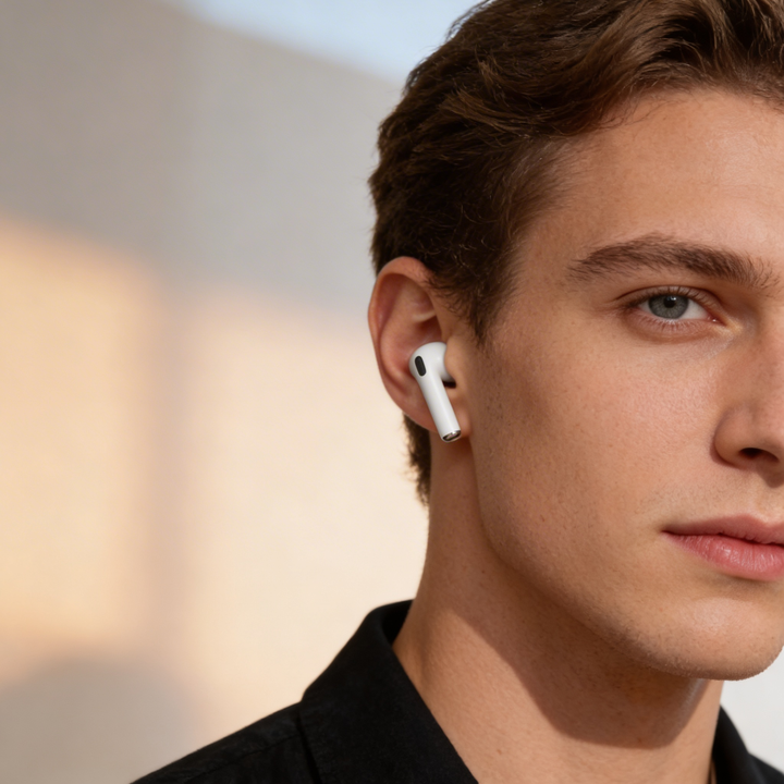 Wireless Earbuds With Display Case
