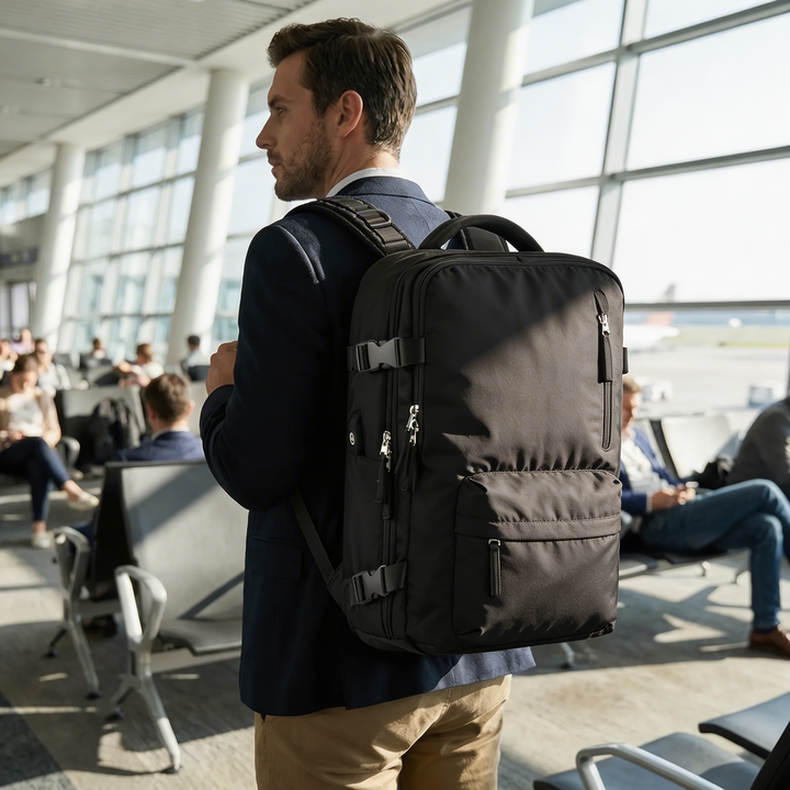 Expandable Carry-On Travel Backpack