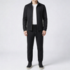 Zip-Up Jacket And Tapered Pants Set