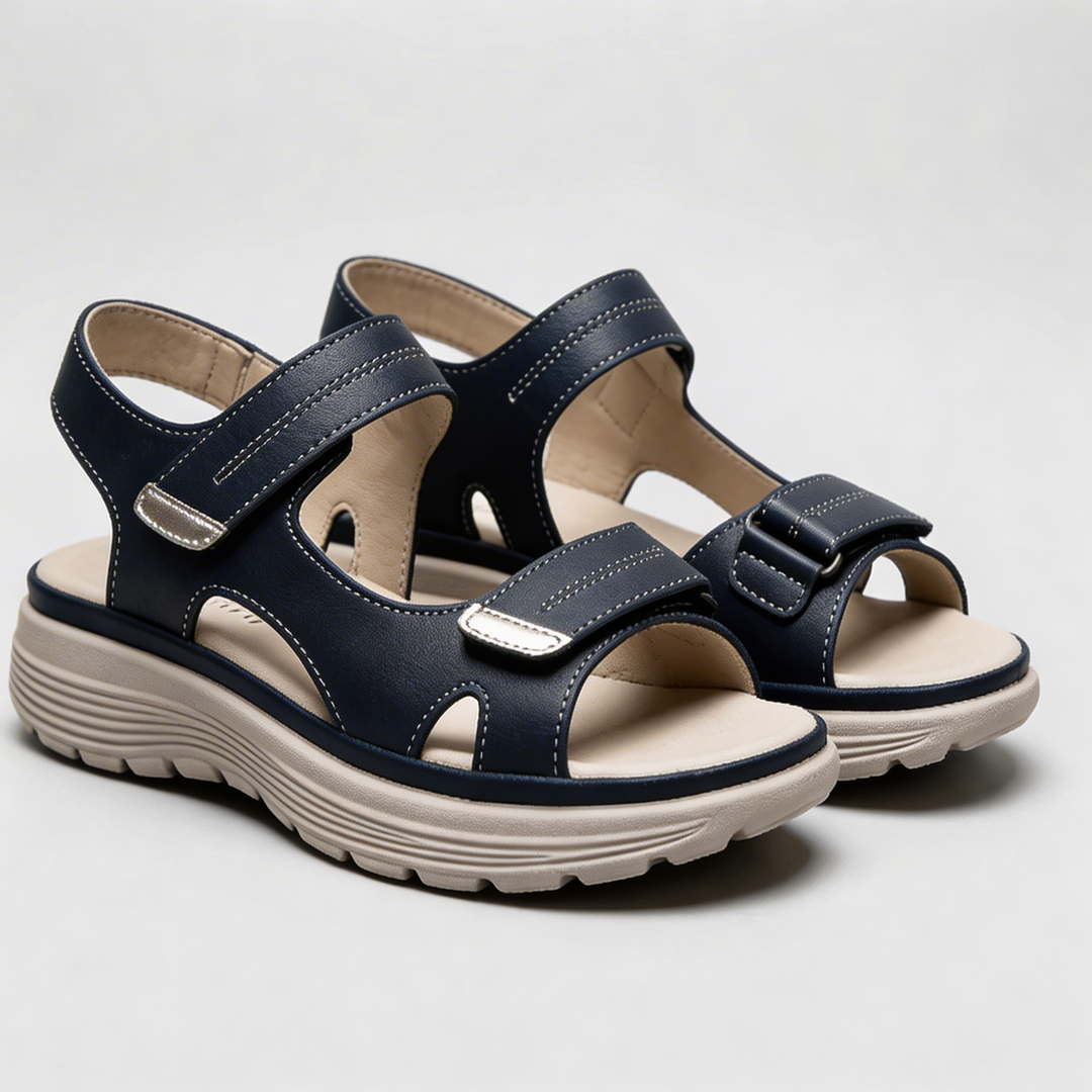 Adjustable Strap Open-Toe Sandals for Women