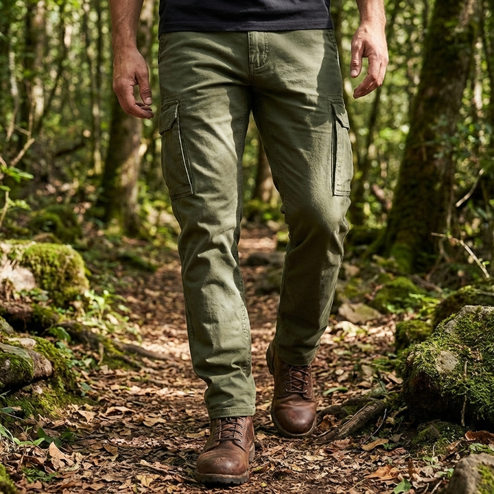 Modern Fit Cargo Pants for Men