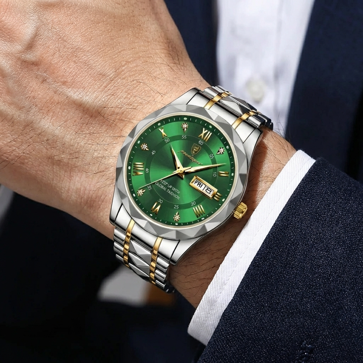 Quartz Watch With Date Display