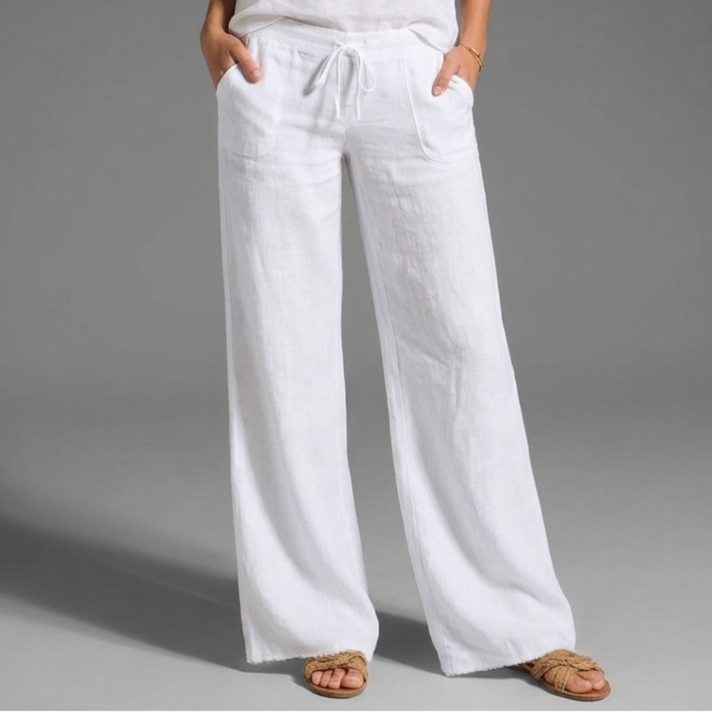 Women's Linen Casual Loose Summer Trousers