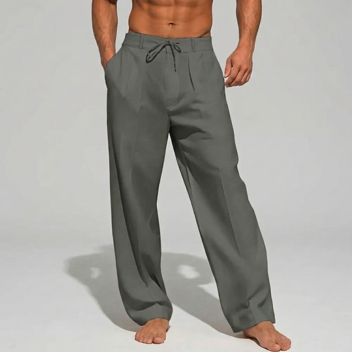 Men’s Elegant Summer Linen Trousers