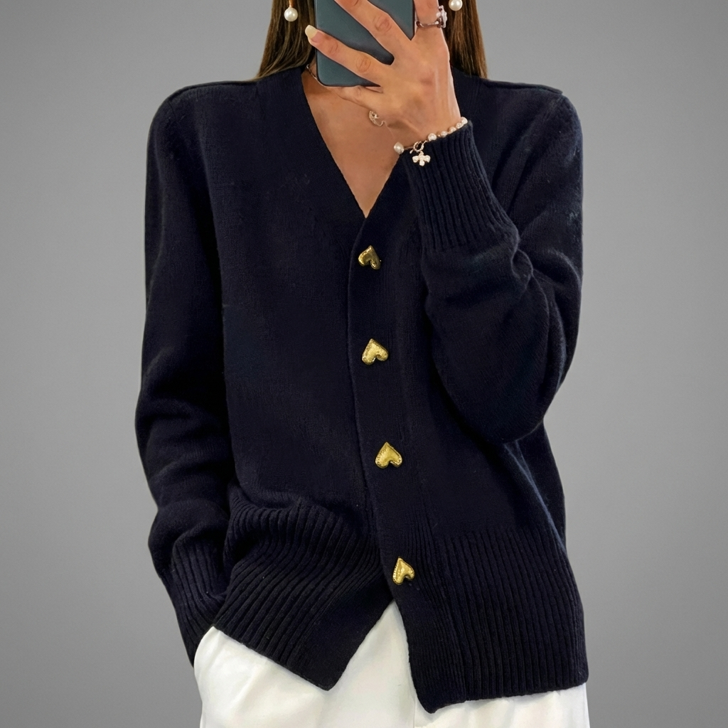 Warmth, Elegance, and Timeless Feminine Charm Cardigan